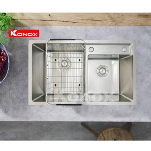 chậu rửa bát konox kn7847do