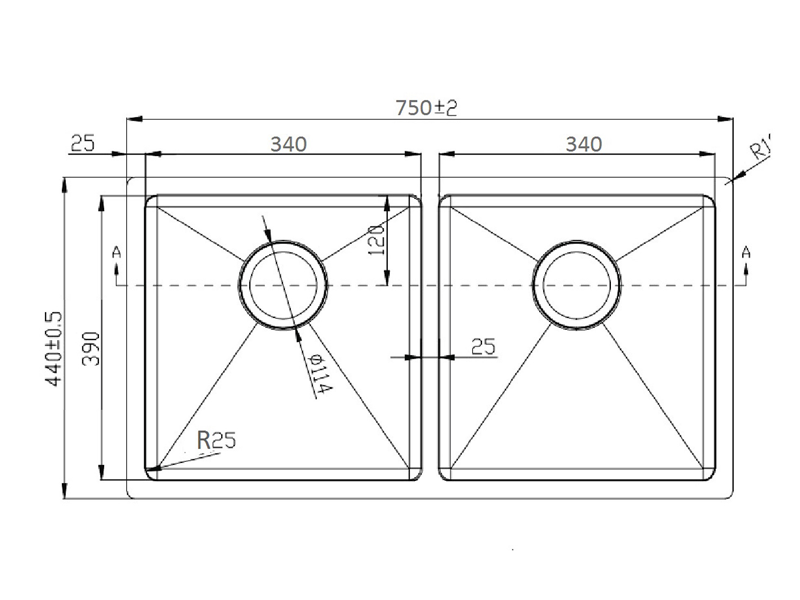 Chậu rửa bát KONOX