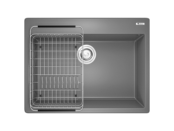 Chậu rửa bát Konox Ruvita 680 Grey