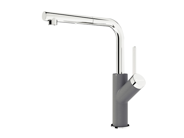 Vòi rửa bát Konox Artan Grey