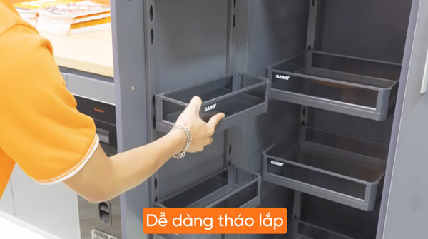 Tủ đồ khô 6 tầng Garis GS6.45D