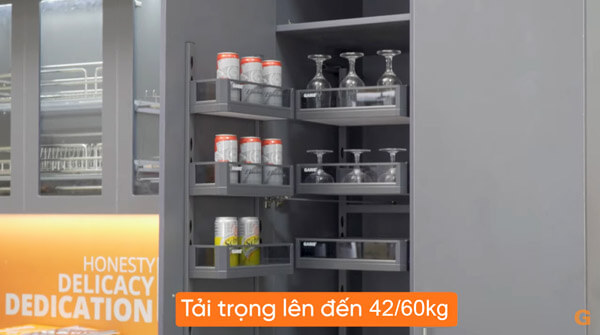 Tủ đồ khô 6 tầng Garis GS6.45D