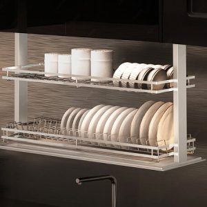Giá bát đĩa nâng hạ điện Garis GL06.9XT