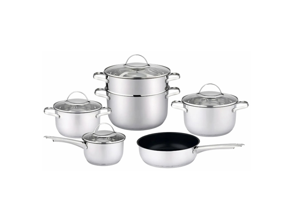 Bộ nồi chảo Buchen Titanium
