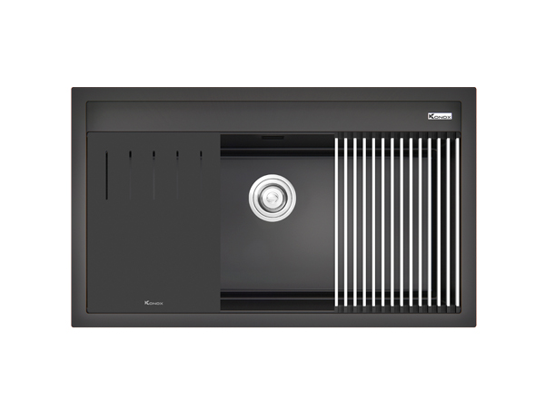Chậu rửa bát Konox Terra 860S Black