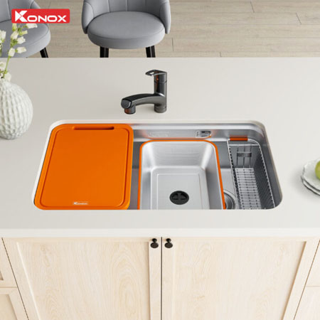 chau-rua-bat-kono-tari-smart-8047-1 Chậu rửa bát Konox Tari Smart 8047
