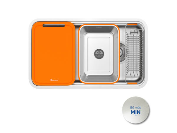 Chậu rửa bát Konox R50 Tari 8047SU